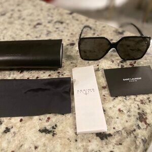 Authentic Gently-Used Black Women's YSL glasses (SL 232 Betty)